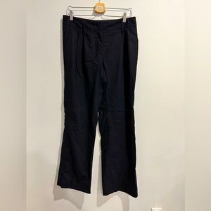 Valentino RED size 12 blank pinstripe dress pants